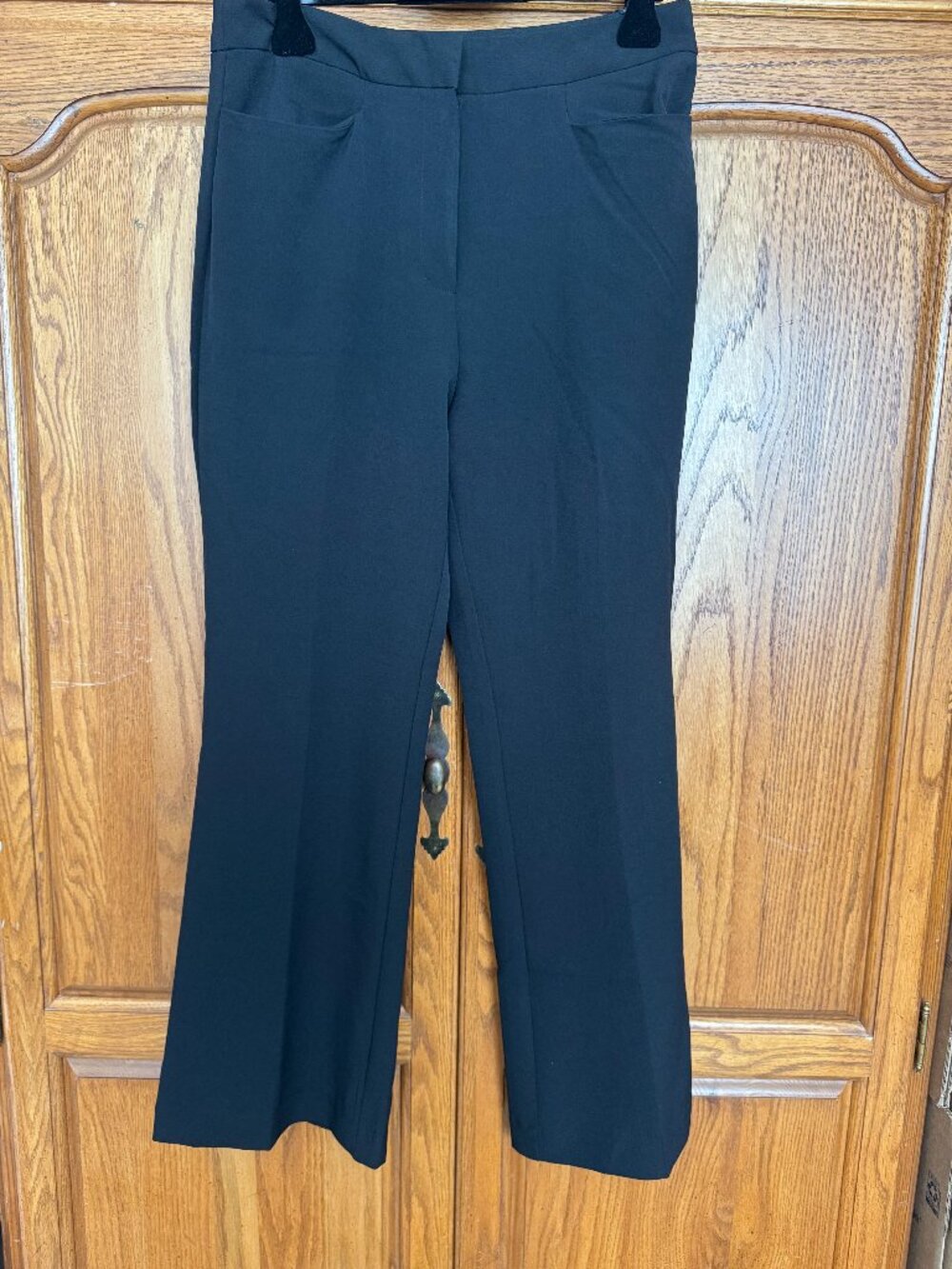 Calvin Klein Black Straight-Leg Trousers